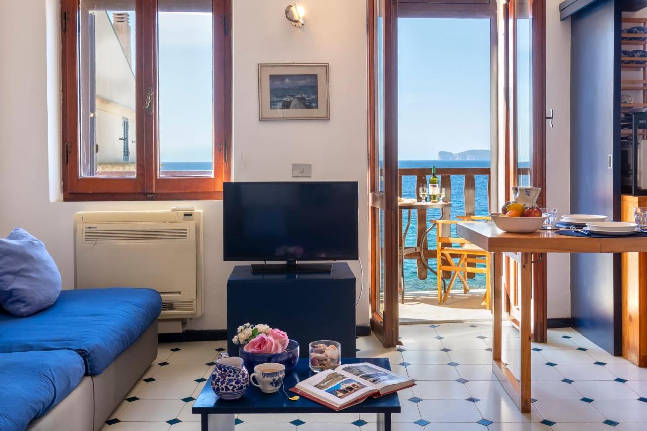 Alguerhome Casa Blu Sea View Buitenkant foto