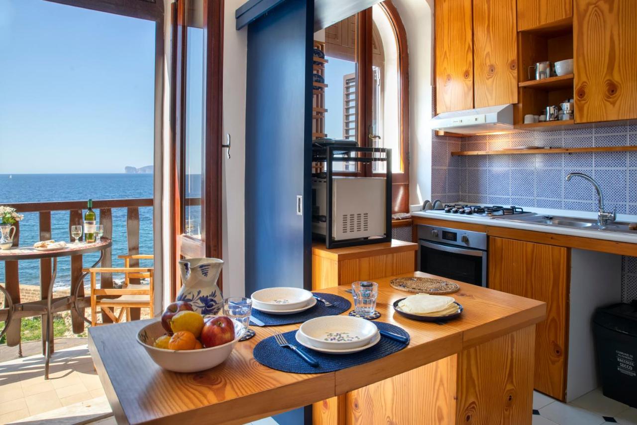 Alguerhome Casa Blu Sea View Buitenkant foto