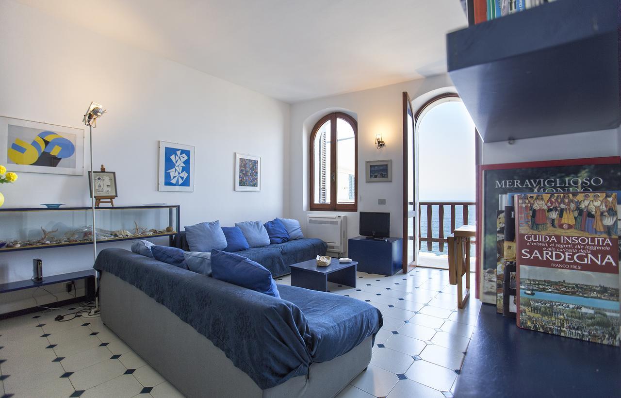 Alguerhome Casa Blu Sea View Buitenkant foto
